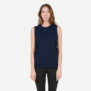 Everlane Navy Tank Top